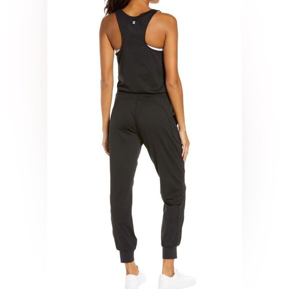 SOLD SWEATY BETTY Gary Jumpsuit, Black, size XL, NWOT - Picture 3 of 12